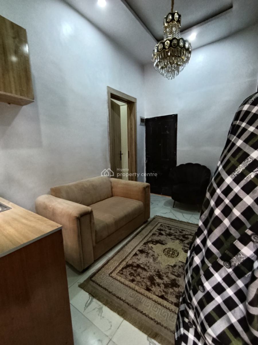 a  Fully Furnished Miniflat Apartment with Personal Kitchen and Ppaid, Ikota Gra Via Mega Chicken, Lekki, Lagos, Mini Flat (room and Parlour) for Rent