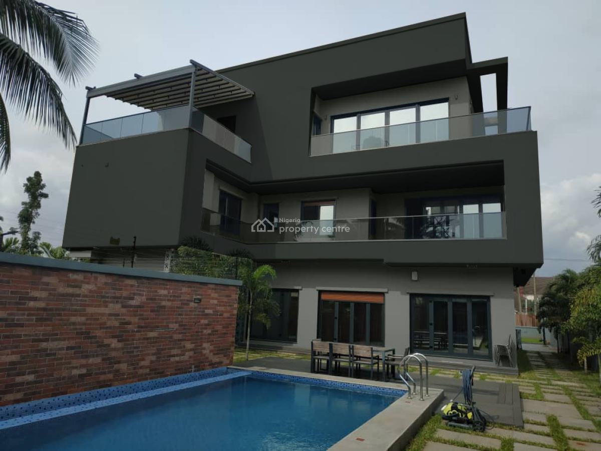 a 2 Wings Duplex of 7bedroom Duplex and 5bedroom Duplex, Gra, Ikeja, Lagos, Detached Duplex for Sale