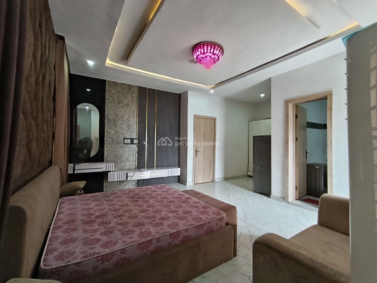 a Spacious Master Fully Furnished Studio Apartment with Personal Kitch, Ikota Gra Via Mega Chicken 🐔, Lekki, Lagos, Self Contain (single Rooms) for Rent