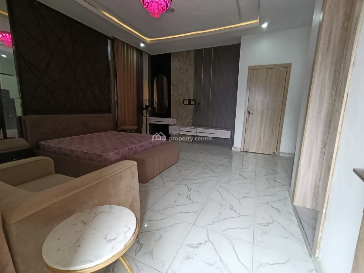 a Spacious Master Fully Furnished Studio Apartment with Personal Kitch, Ikota Gra Via Mega Chicken 🐔, Lekki, Lagos, Self Contain (single Rooms) for Rent