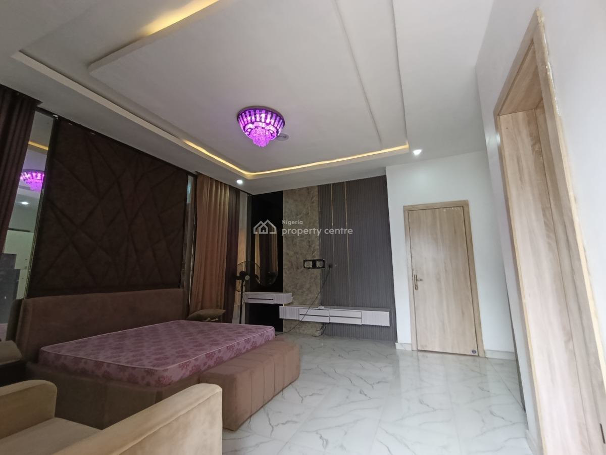 a Spacious Master Fully Furnished Studio Apartment with Personal Kitch, Ikota Gra Via Mega Chicken 🐔, Lekki, Lagos, Self Contain (single Rooms) for Rent