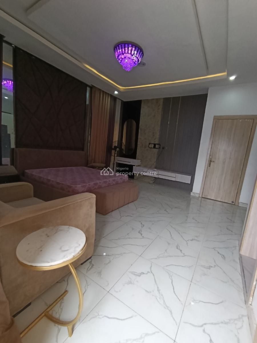 a Spacious Master Fully Furnished Studio Apartment with Personal Kitch, Ikota Gra Via Mega Chicken 🐔, Lekki, Lagos, Self Contain (single Rooms) for Rent