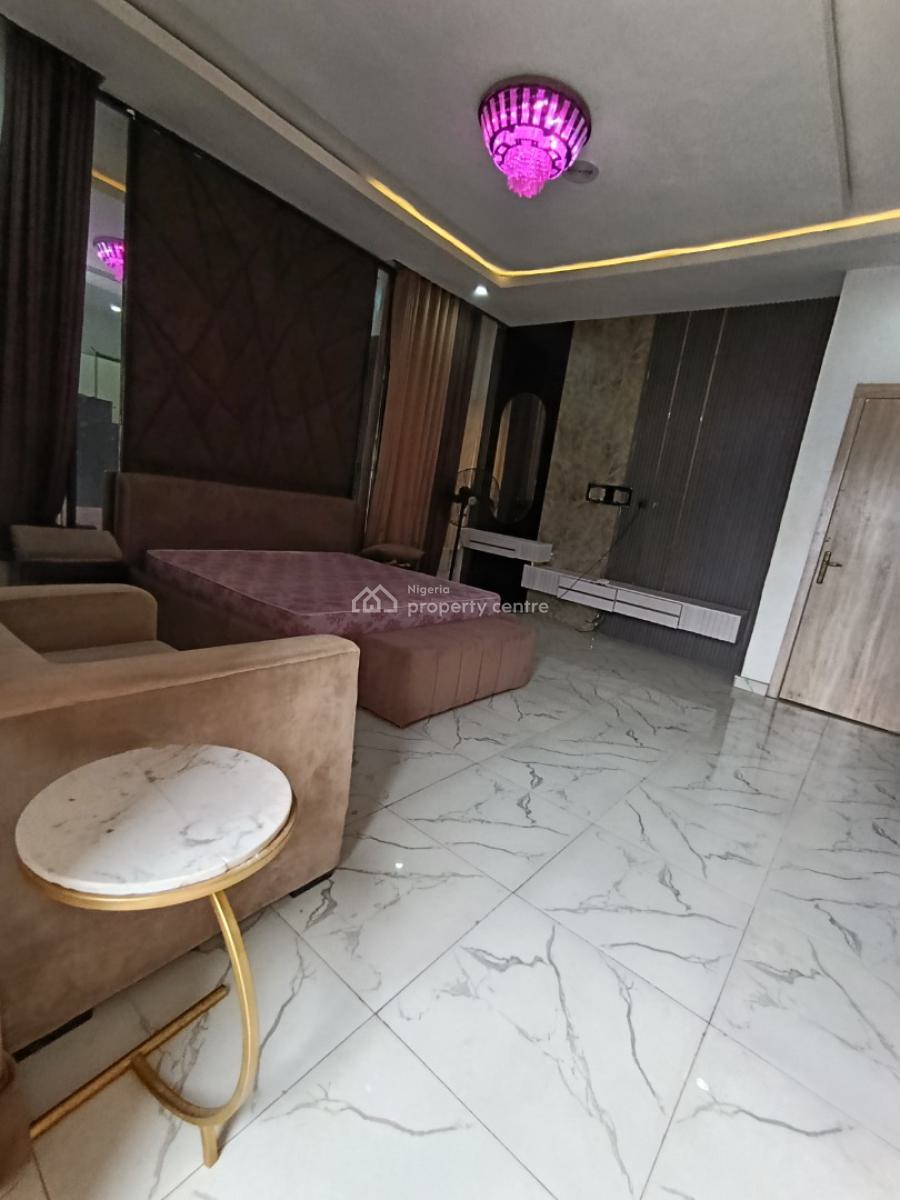 a Spacious Master Fully Furnished Studio Apartment with Personal Kitch, Ikota Gra Via Mega Chicken 🐔, Lekki, Lagos, Self Contain (single Rooms) for Rent