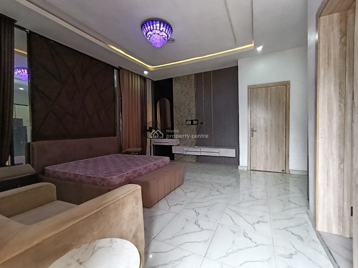 a Spacious Master Fully Furnished Studio Apartment with Personal Kitch, Ikota Gra Via Mega Chicken 🐔, Lekki, Lagos, Self Contain (single Rooms) for Rent