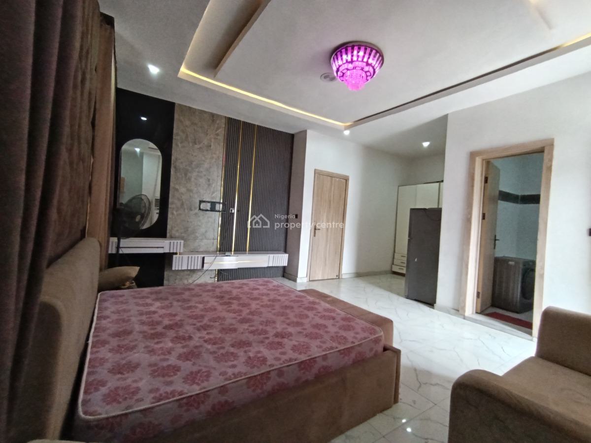 a Spacious Master Fully Furnished Studio Apartment with Personal Kitch, Ikota Gra Via Mega Chicken 🐔, Lekki, Lagos, Self Contain (single Rooms) for Rent