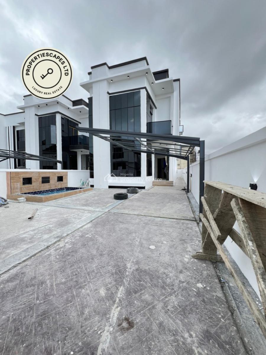 Newly Built 5 Detached Duplex with Bq and Swimming Pool, Orchid, Lekki, Lagos, Detached Duplex for Sale