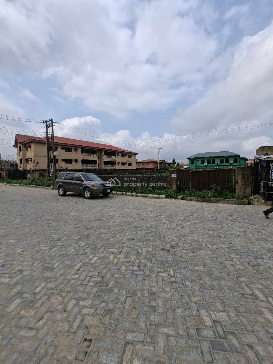 965sqm Cornerpiece Land for Residential/commercial Use, Market Square, Ago Palace, Isolo, Lagos, Mixed-use Land for Sale