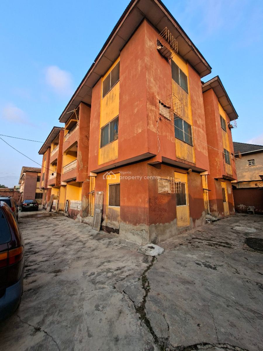 Block of 8flats with Cofo, Harrison Street, Ago Palace, Isolo, Lagos, Block of Flats for Sale