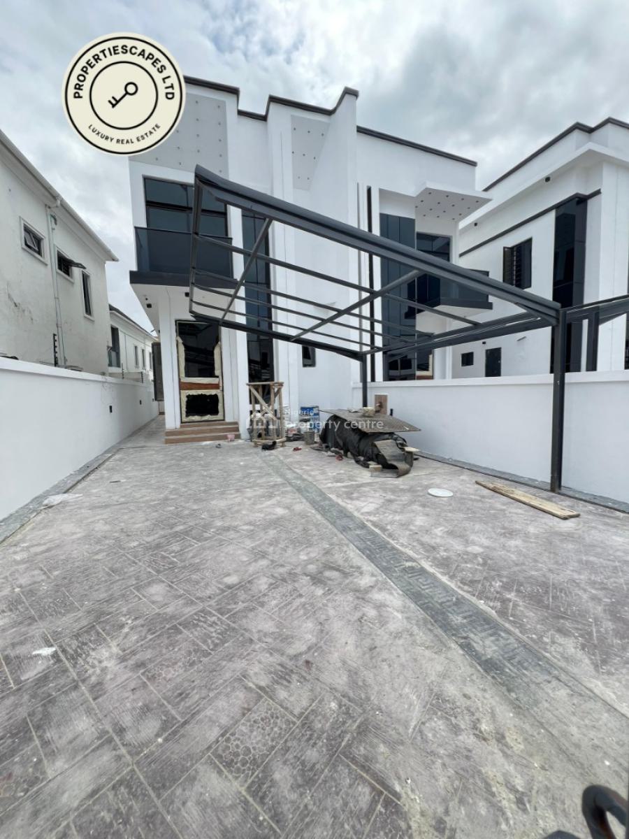 Contemporary 4 Semi Detached Duplex with Bq in a Serene Environment, Orchid, Lekki, Lagos, Semi-detached Duplex for Sale