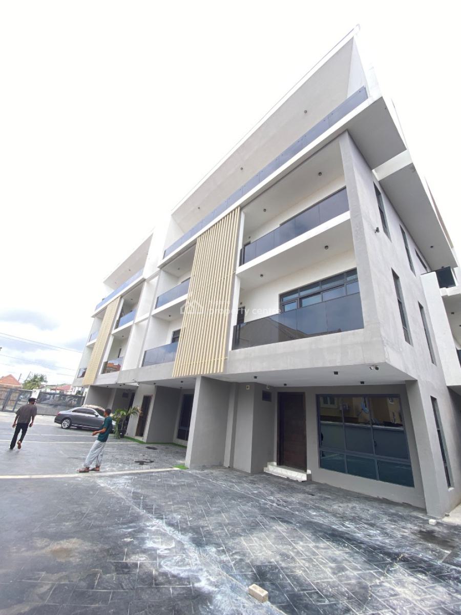 Brand New 4 Bedroom Terrace Duplex, Off Durosemi Etti, Lekki Phase 1, Lekki, Lagos, Terraced Duplex for Rent