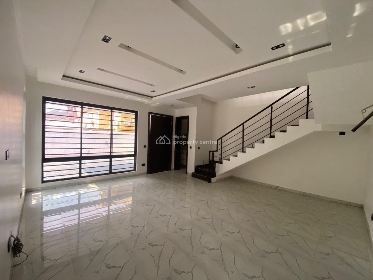 Brand New 4 Bedroom Terrace Duplex, Off Durosemi Etti, Lekki Phase 1, Lekki, Lagos, Terraced Duplex for Rent