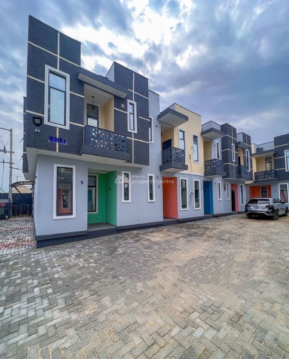 Three Bedroom Terrace Duplex, Badore, Ajah, Lagos, Terraced Duplex for Sale