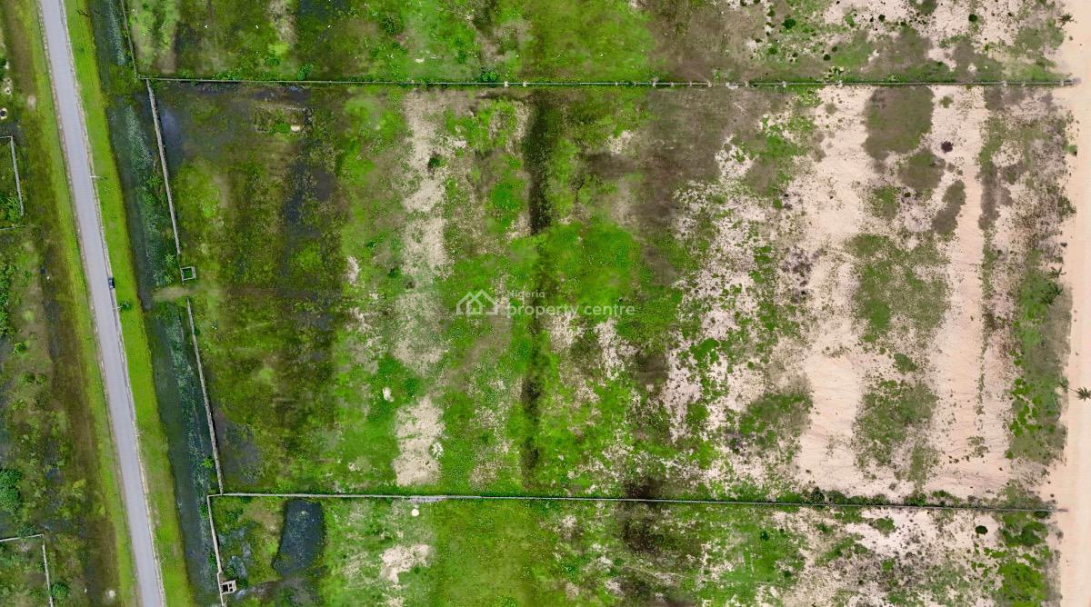 60,000sqm Premium Atlantic Oceanfront Land with Cofo, Beside Lacampagne Tropicana Resort, Otolu,, Ibeju Lekki, Lagos, Mixed-use Land for Sale