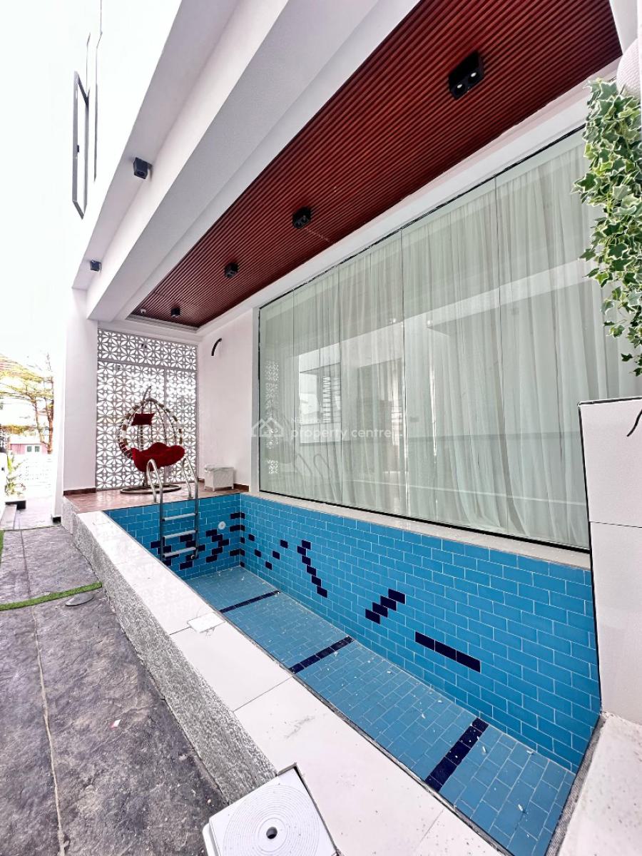 Elegant 5 Bedroom Fully Detached Duplex with Bq and Swimming Pool, Agungi, Lekki, Lagos, Detached Duplex for Sale