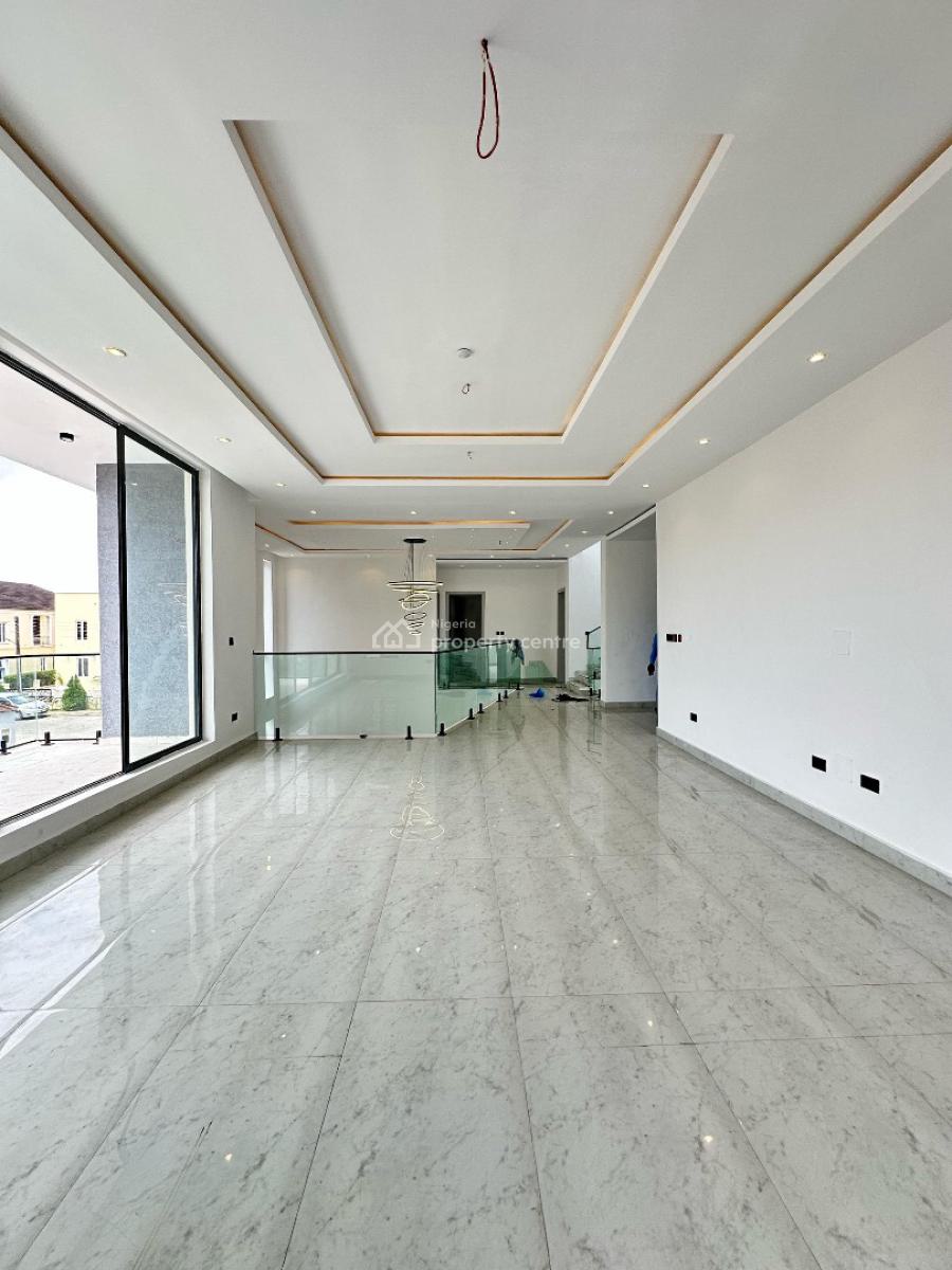 Exquisite 4 Bedroom Fully Detached Duplex with Bq, Cinema, Study Room, Chevron, Lekki, Lagos, Detached Duplex for Sale