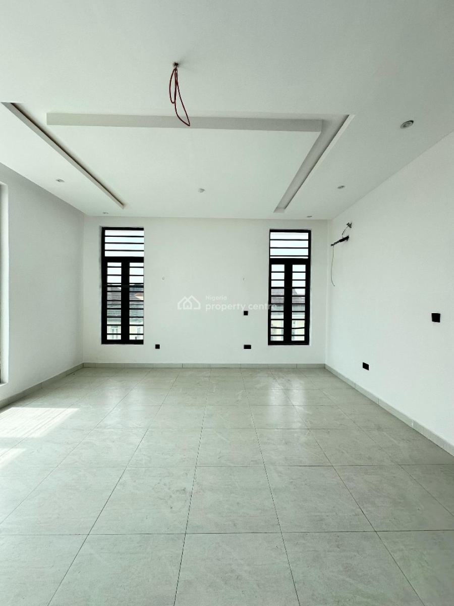 Exquisite 4 Bedroom Fully Detached Duplex with Bq, Cinema, Study Room, Chevron, Lekki, Lagos, Detached Duplex for Sale