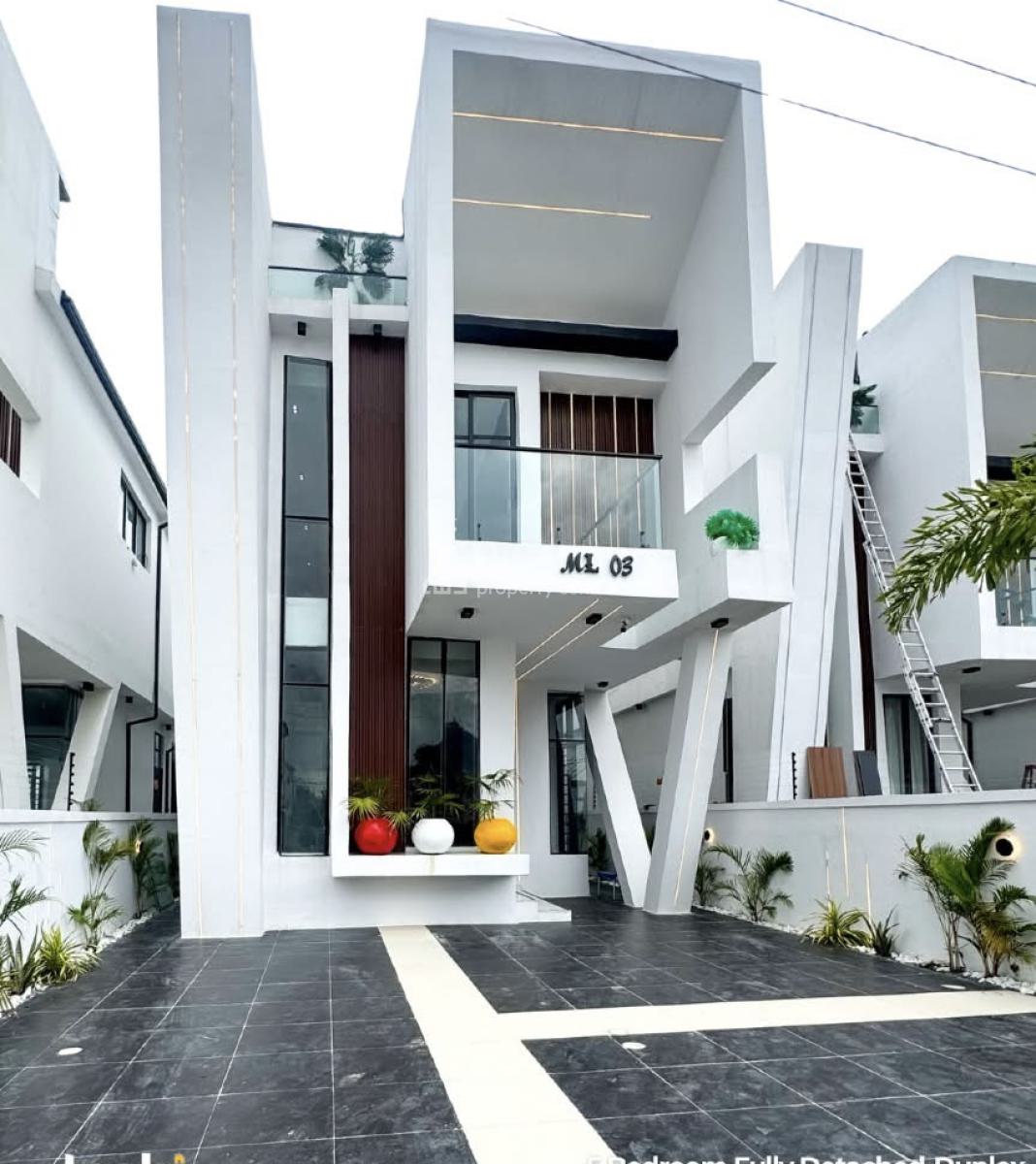 One Unit Left   Contemporary 5 Bedroom Detached Duplex, Ikota, Lekki, Lagos, Detached Duplex for Sale