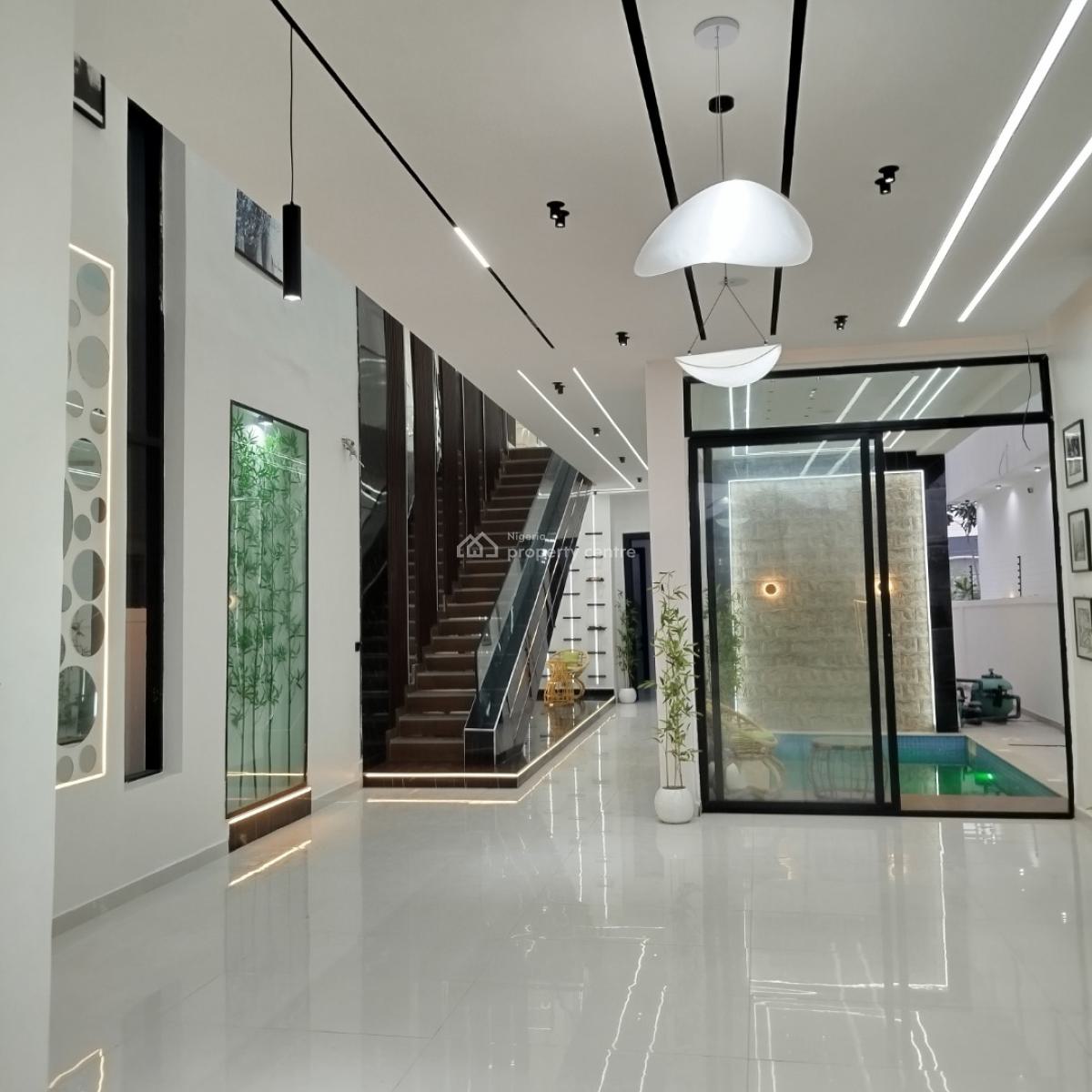 Luxury 5 Bedroom Fully Detached Duplex with Bq and Swimming Pool, Oral Estate, Lekki Expressway, Lekki, Lagos, Detached Duplex for Sale