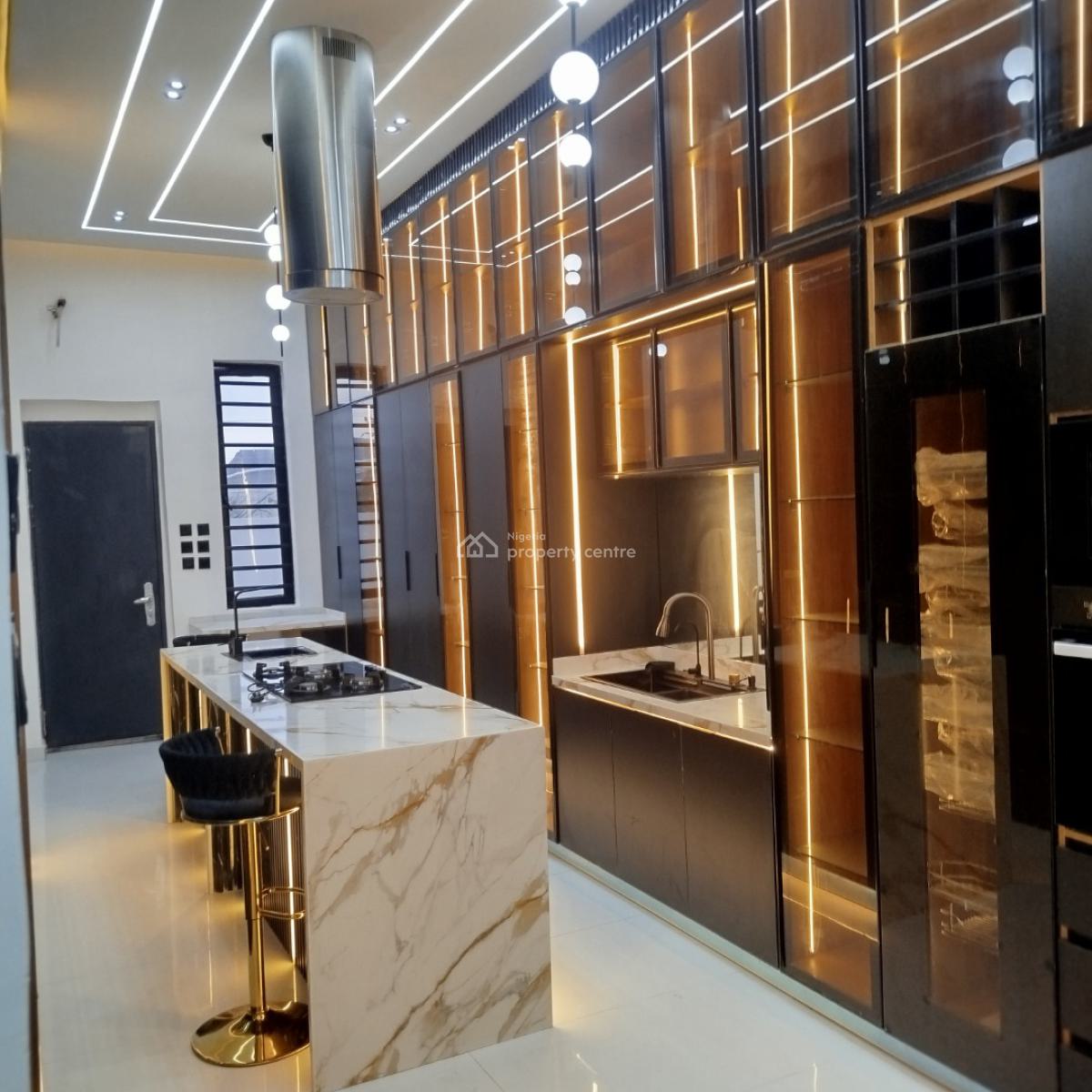 Luxury 5 Bedroom Fully Detached Duplex with Bq and Swimming Pool, Oral Estate, Lekki Expressway, Lekki, Lagos, Detached Duplex for Sale