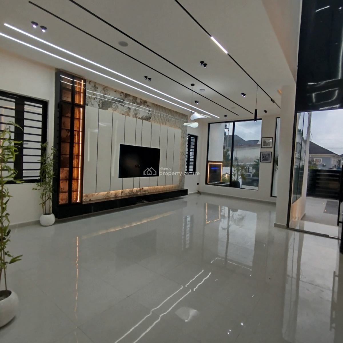 Luxury 5 Bedroom Fully Detached Duplex with Bq and Swimming Pool, Oral Estate, Lekki Expressway, Lekki, Lagos, Detached Duplex for Sale