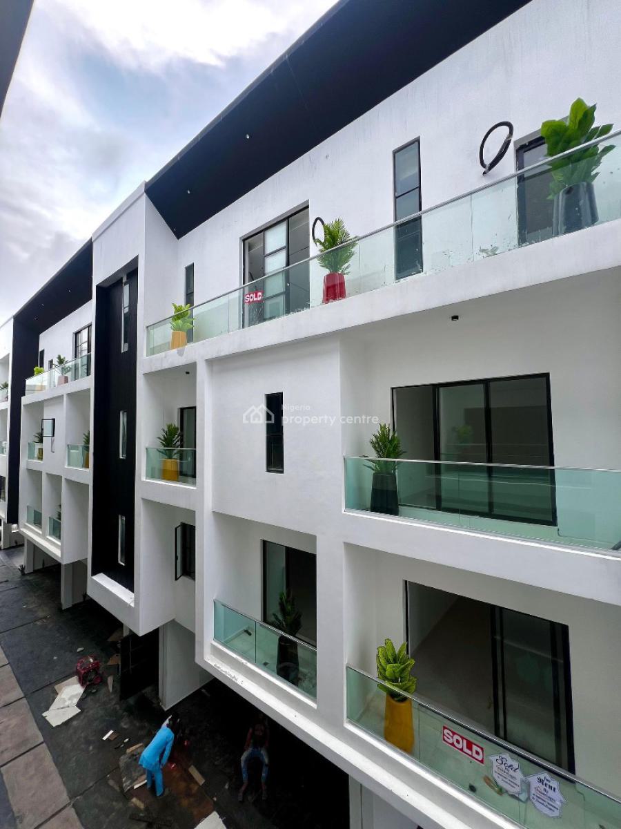 Spacious 4 Bedroom Penthouse with Private Elevator, Communal Swimming, Ikate, Lekki Phase 1, Lekki, Lagos, Terraced Duplex for Sale