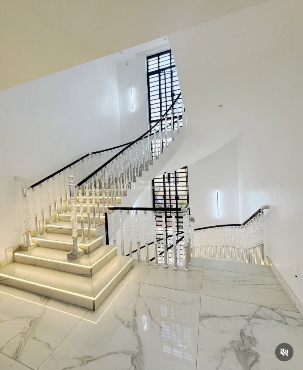 Contemporary 5bedroom Detached +bq , Pool, Cinema Room & Rooftop, Royal Garden Estate - One of The Best Estate Where The 1% Stay in Ajah, Ajah, Lagos, Detached Duplex for Sale