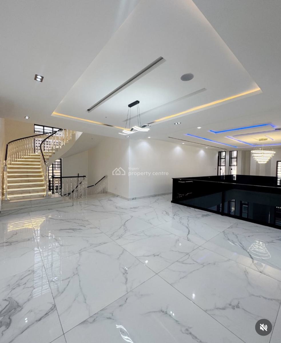 Contemporary 5bedroom Detached +bq , Pool, Cinema Room & Rooftop, Royal Garden Estate - One of The Best Estate Where The 1% Stay in Ajah, Ajah, Lagos, Detached Duplex for Sale