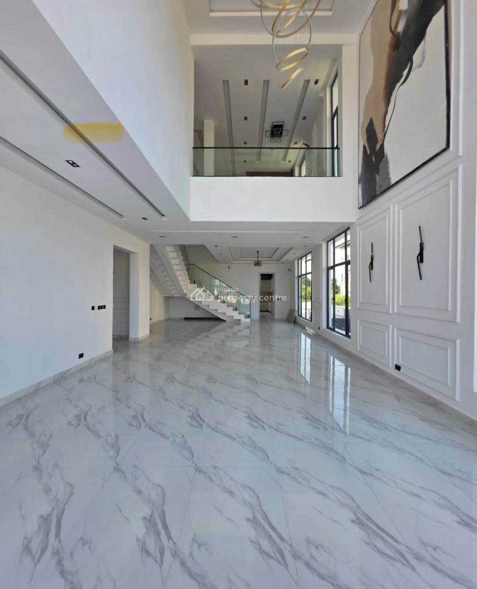 Contemporary 5 Bedroom Detached + Bq, Pool, Cinema Room & Rooftop, Royal Garden Estate, Ajah, Lagos, Detached Duplex for Sale