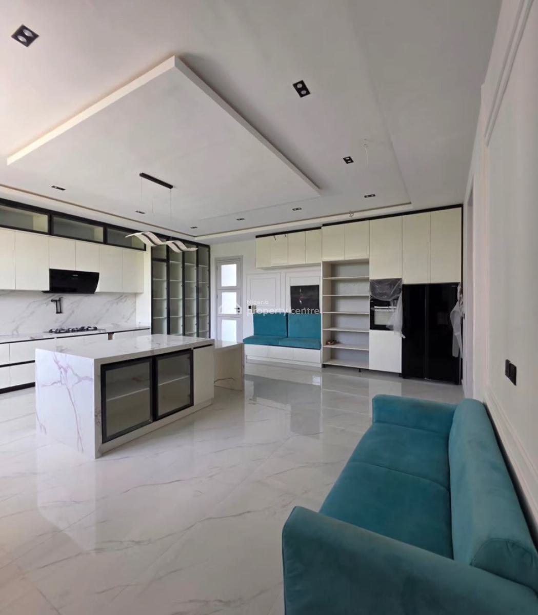 Contemporary 5 Bedroom Detached + Bq, Pool, Cinema Room & Rooftop, Royal Garden Estate, Ajah, Lagos, Detached Duplex for Sale