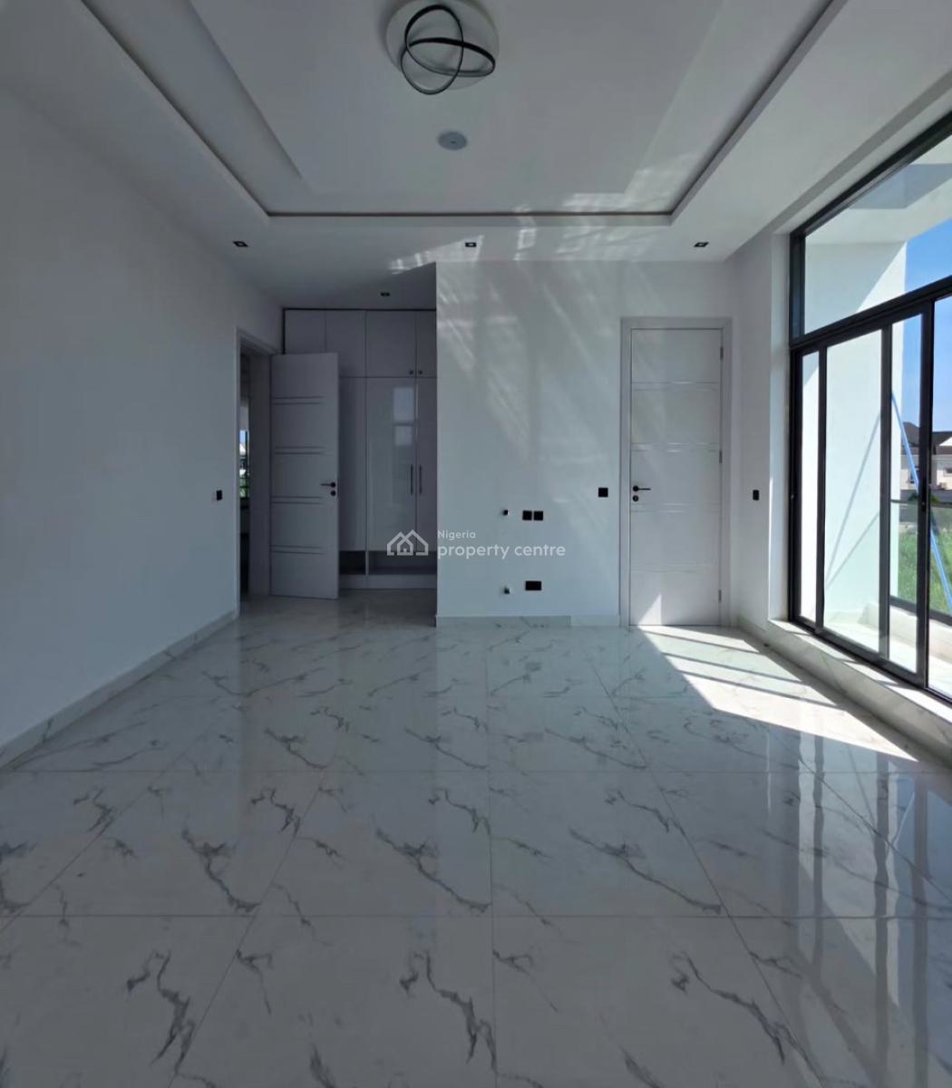 Contemporary 5 Bedroom Detached + Bq, Pool, Cinema Room & Rooftop, Royal Garden Estate, Ajah, Lagos, Detached Duplex for Sale