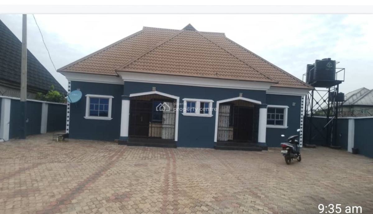 Modern 2 Bedroom, 2, Ukperegbu Street Off Obi Road, Close to Kachi Filling Station,agbor, Ika South, Delta, Detached Bungalow for Rent