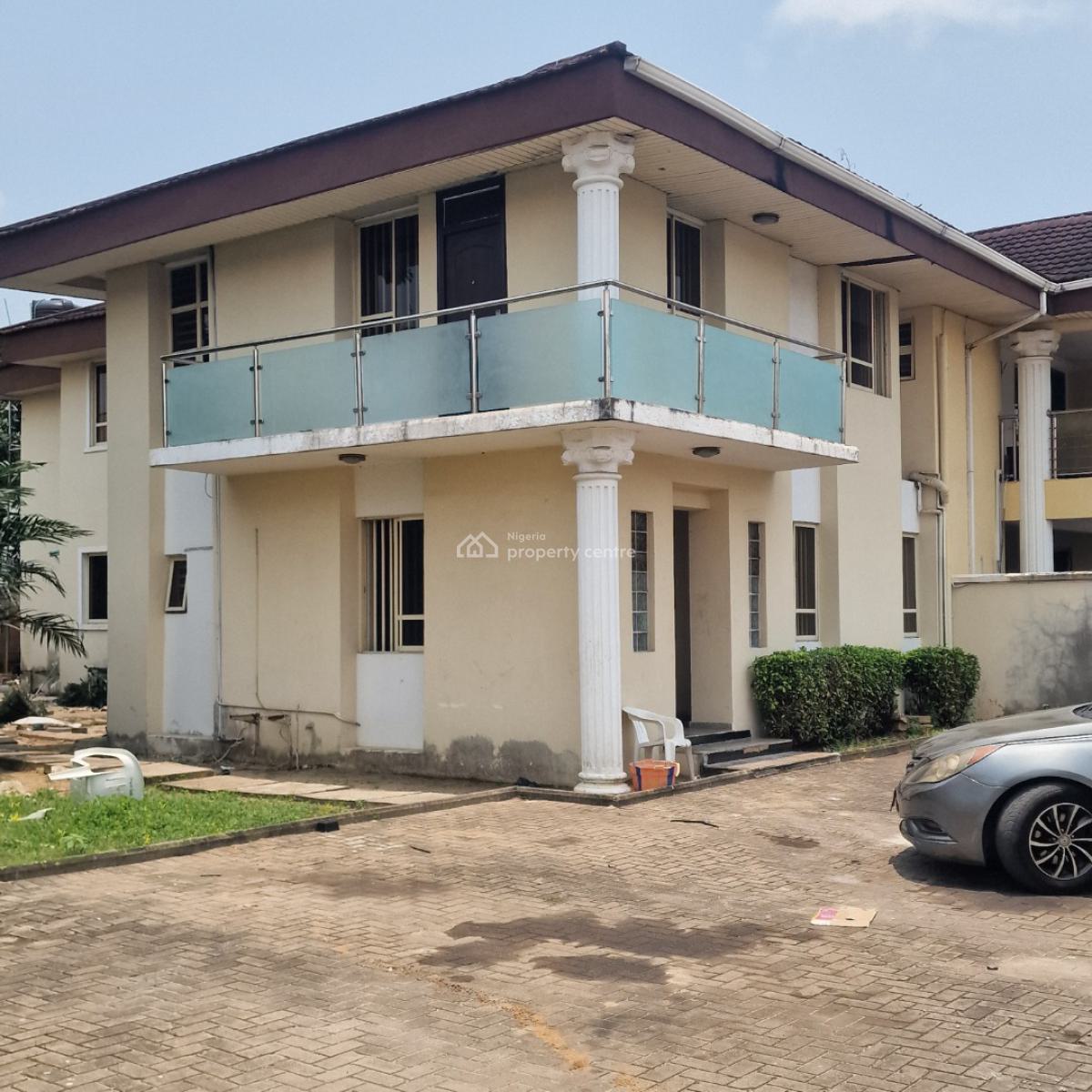4 Bedroom Semi-detached House with 2 Rooms Bq, 12, Osborne Foreshore Estate, Osborne, Ikoyi, Lagos, Semi-detached Duplex for Rent