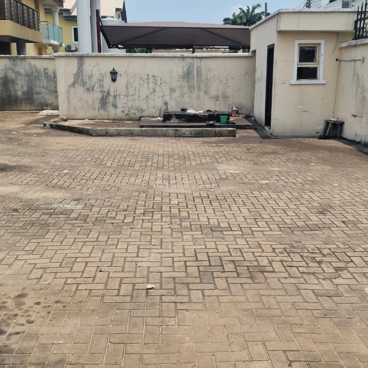 4 Bedroom Semi-detached House with 2 Rooms Bq, 12, Osborne Foreshore Estate, Osborne, Ikoyi, Lagos, Semi-detached Duplex for Rent