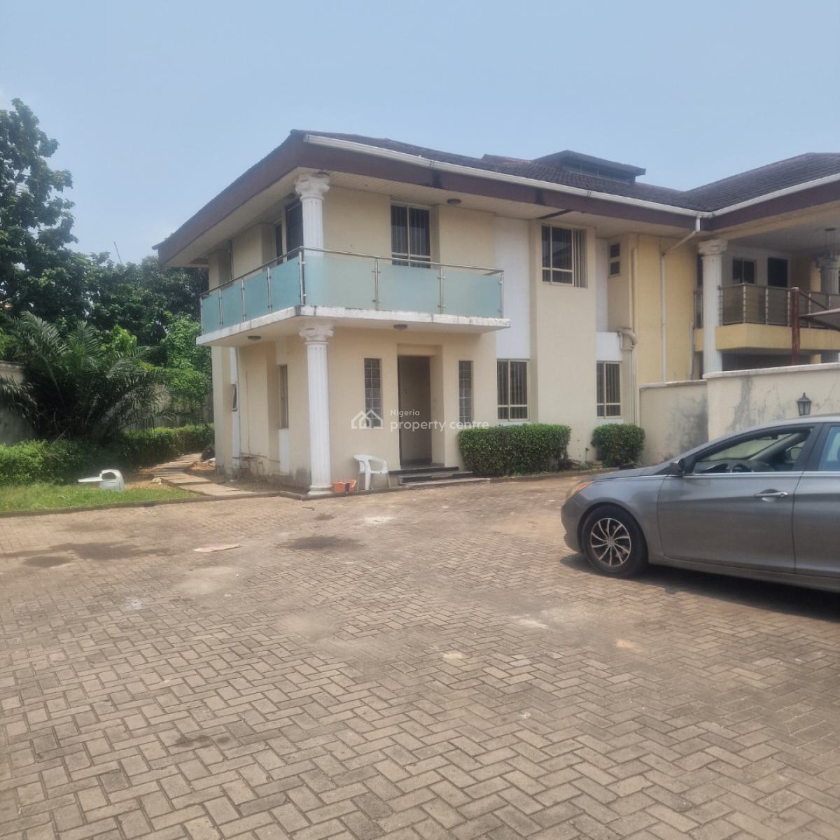 4 Bedroom Semi-detached House with 2 Rooms Bq, 12, Osborne Foreshore Estate, Osborne, Ikoyi, Lagos, Semi-detached Duplex for Rent