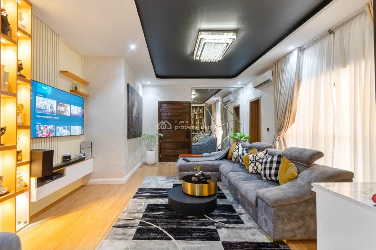 Alexa One Bedroom Apartment with Ps5 and Ceiling Mirror, Lekki Phase 1, Lekki, Lagos, Flat / Apartment Short Let