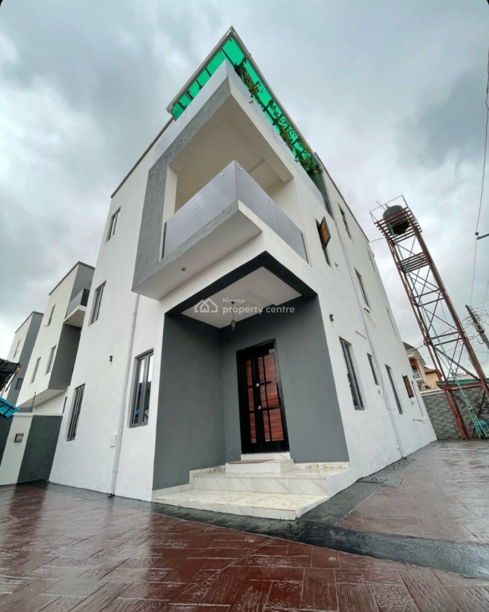 a Massive 4 Bedroom Duplex All En-suite with a Bq, Gra Phase 1, Magodo, Lagos, Detached Duplex for Sale