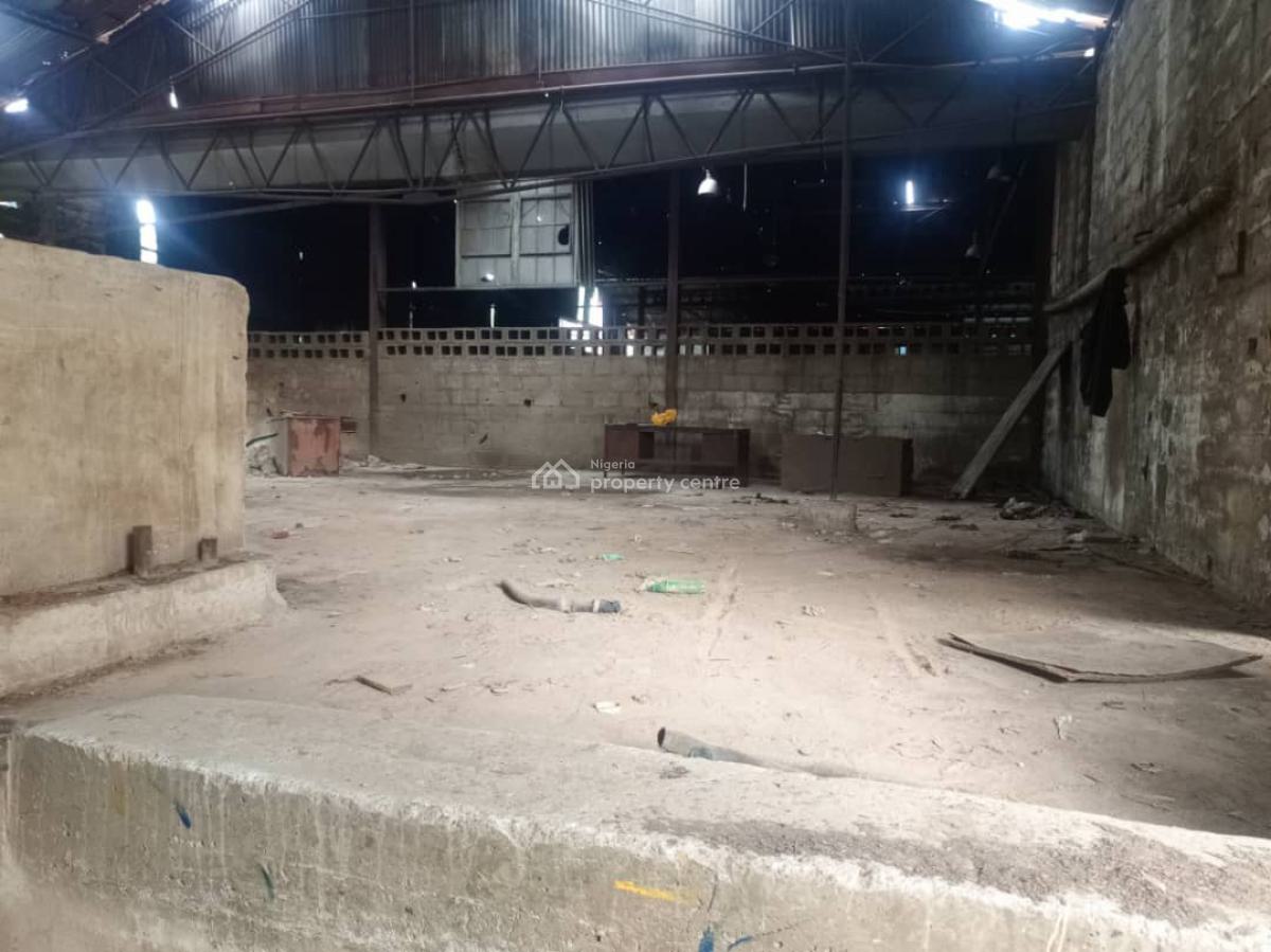 700 Square Meter Warehouse for Production and Storage, Oba Akran, Ikeja, Lagos, Warehouse for Rent
