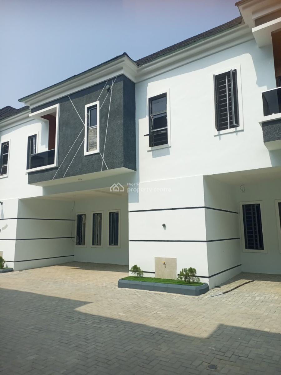 5.5 Million Virgen Building 3 Bed Terrace Duplex Estate Generator Inte, Ikota, Lekki, Lagos, Terraced Duplex for Rent