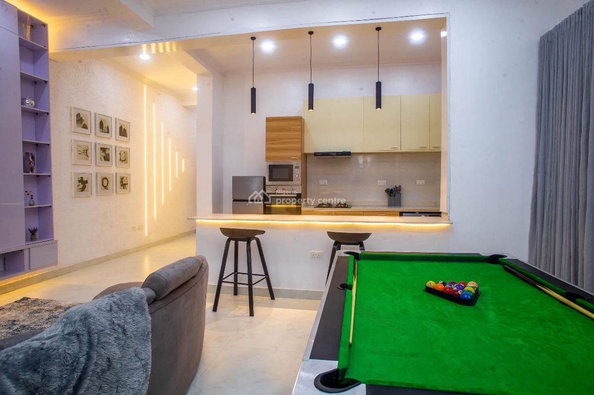 Beautiful 2 Bedroom with Snooker, Ikate, Lekki, Lagos, Flat / Apartment Short Let