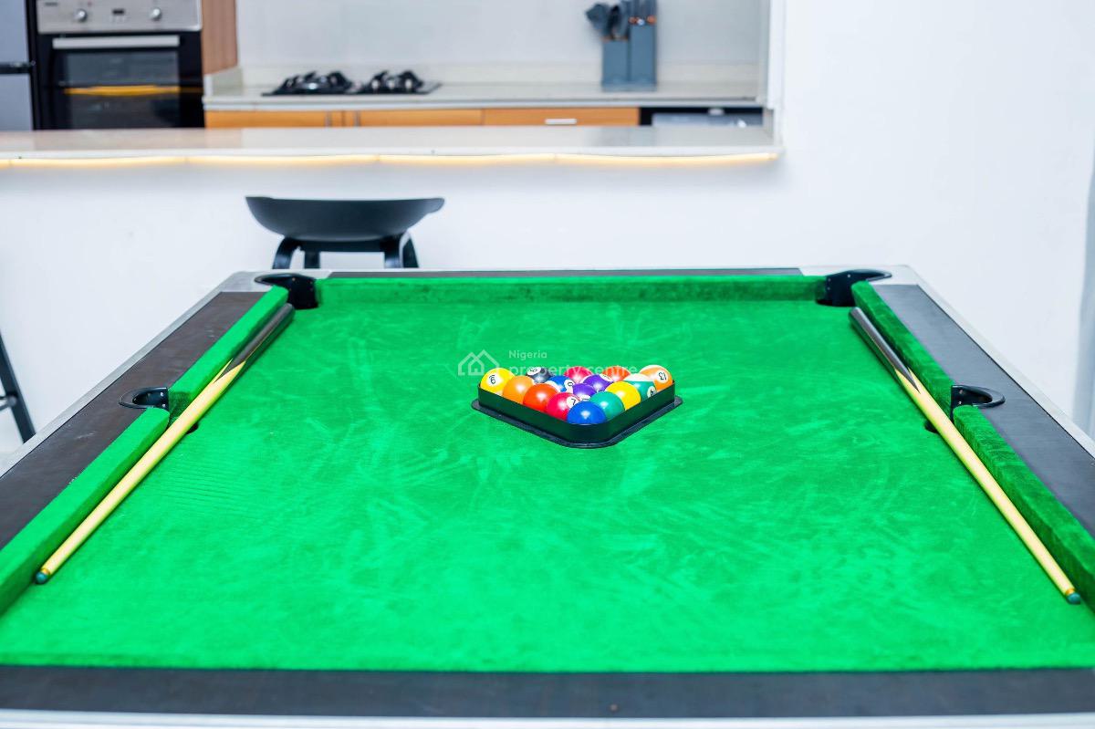 Beautiful 2 Bedroom with Snooker, Ikate, Lekki, Lagos, Flat / Apartment Short Let