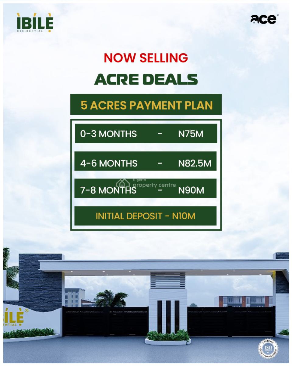 Ibile Residential Estate, Plots with C of O, Moniya, Ibadan, Oyo, Residential Land for Sale
