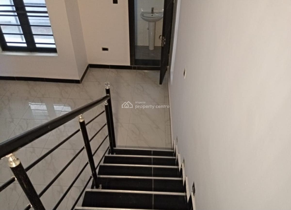 a New and Well Finished 3bedroom Smart Home Terrace Duplex with Bq, Beechwood Estate Off Lakuwe Golf, Lakowe, Ibeju Lekki, Lagos, Terraced Duplex for Sale