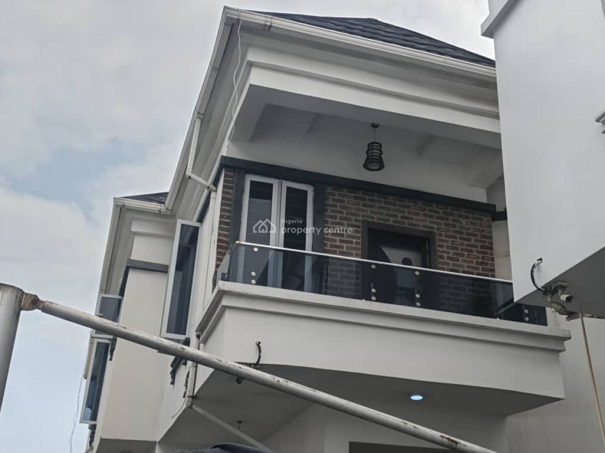 4 Bedrooms Semi Detached House with Bq, Off Circle Mall Drive, Osapa, Lekki, Lagos, Semi-detached Duplex for Rent