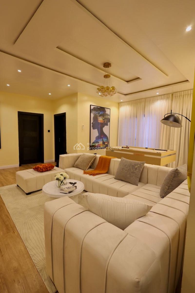 Luxury 2 Bedroom Smarthome (alexa) with Swimming Pool , Ps5 , Snooker, Lekki Phase 1, Lekki, Lagos, Flat / Apartment Short Let