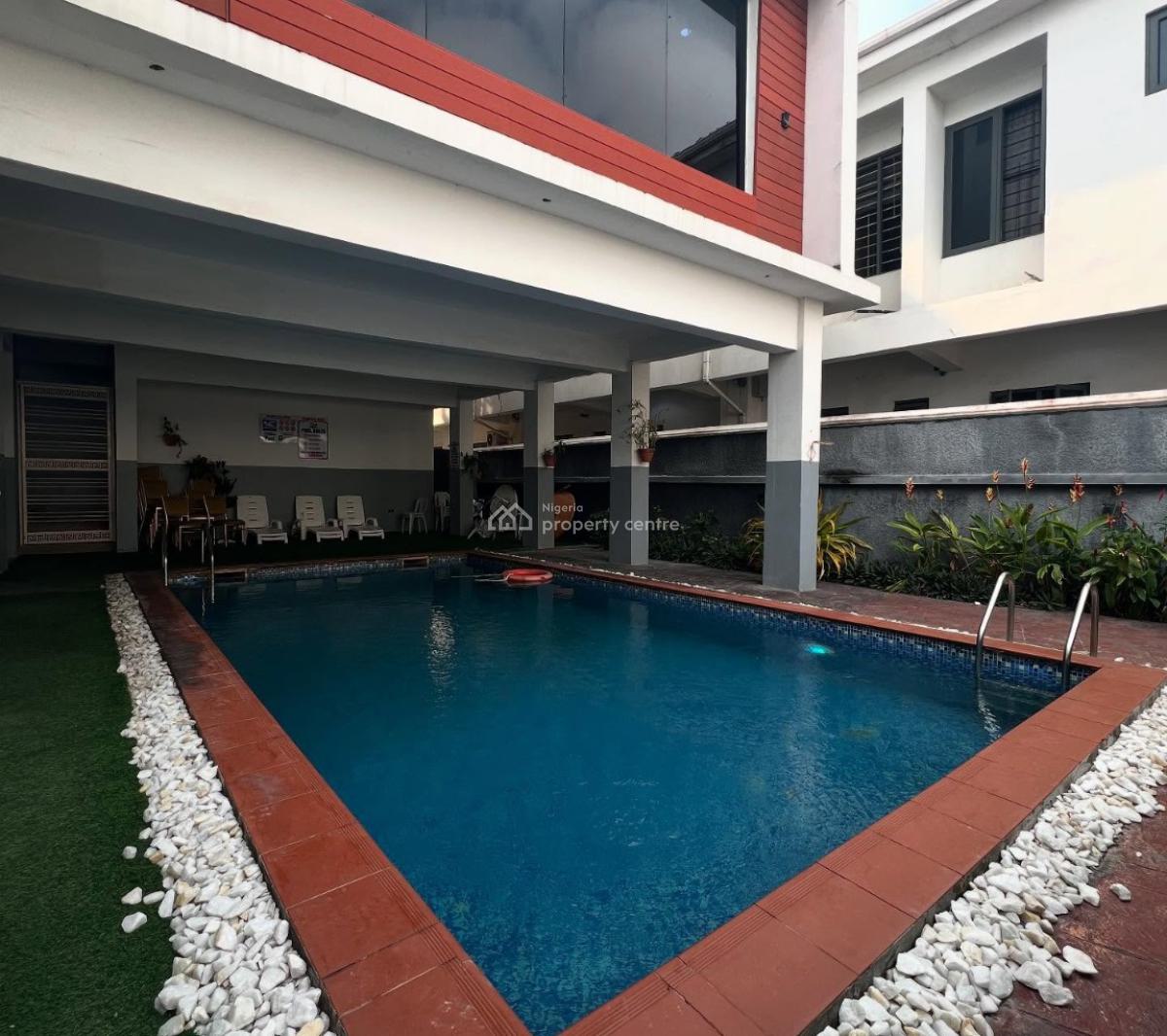 Fully Serviced 4bedroom Semi Detached Duplex with Swimming Pool, Gym,, Ologolo, Ologolo, Lekki, Lagos, House for Rent