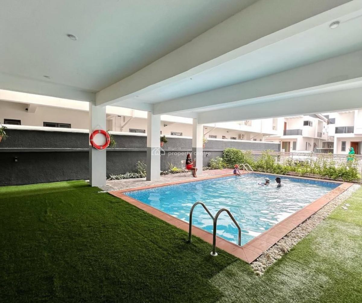 Fully Serviced 4bedroom Semi Detached Duplex with Swimming Pool, Gym,, Ologolo, Ologolo, Lekki, Lagos, House for Rent