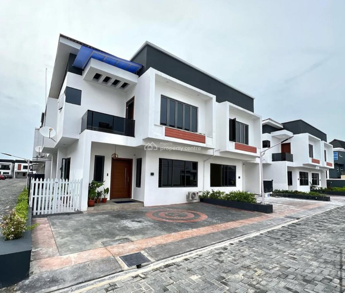 Fully Serviced 4bedroom Semi Detached Duplex with Swimming Pool, Gym,, Ologolo, Ologolo, Lekki, Lagos, House for Rent