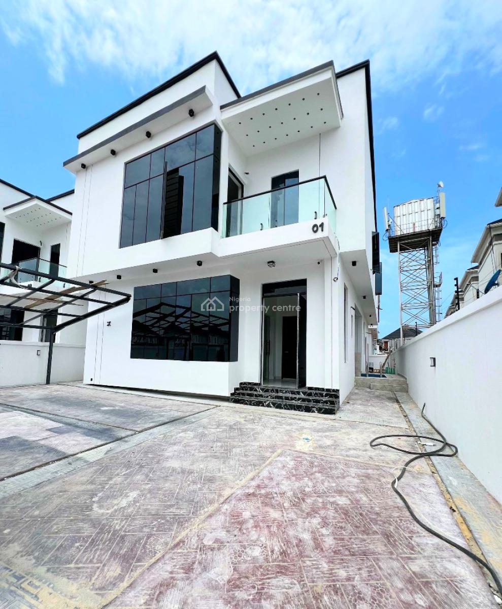 Brand New 5-bedroom Fully Detached Duplex with Bq & Swimming Pool, Lekki Phase 2, Lekki, Lagos, Detached Duplex for Sale