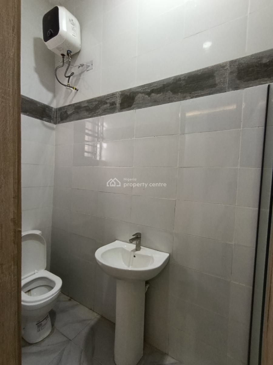 a Partly Furnished Studio Apartment with Main  Kitchen and Personal P, Ikota Gra Via Mega Chicken, Lekki, Lagos, Self Contain (single Rooms) for Rent