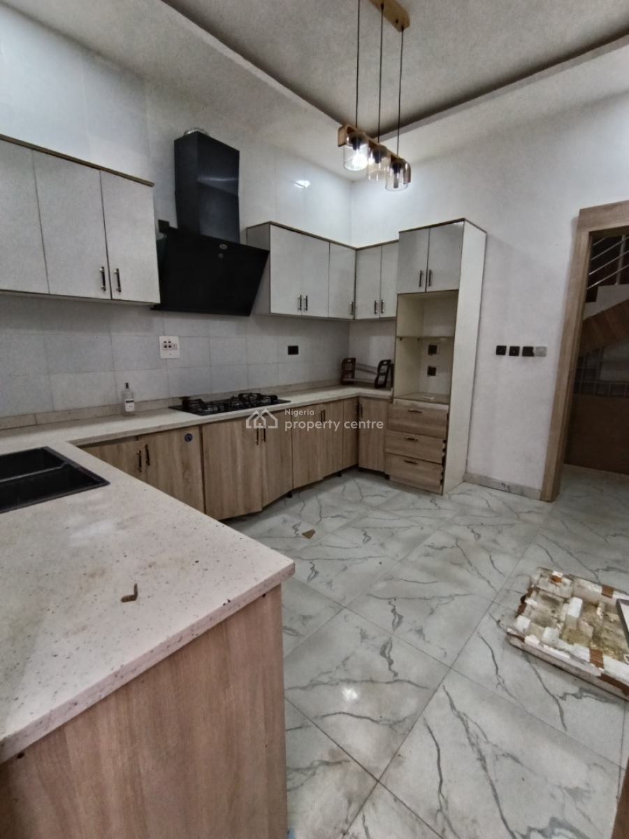 a Partly Furnished Studio Apartment with Main  Kitchen and Personal P, Ikota Gra Via Mega Chicken, Lekki, Lagos, Self Contain (single Rooms) for Rent
